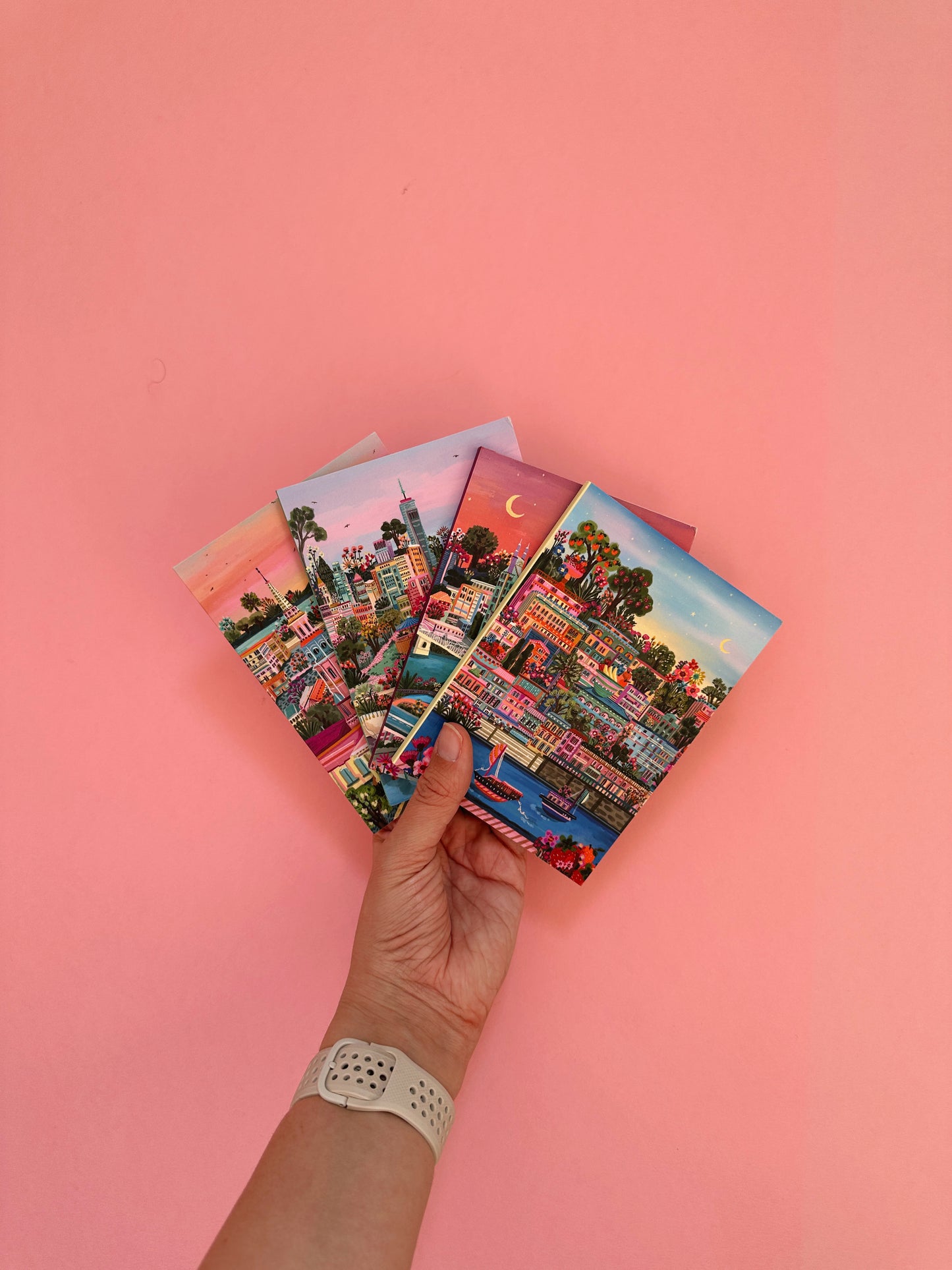 Set of 4 MINI Notebooks