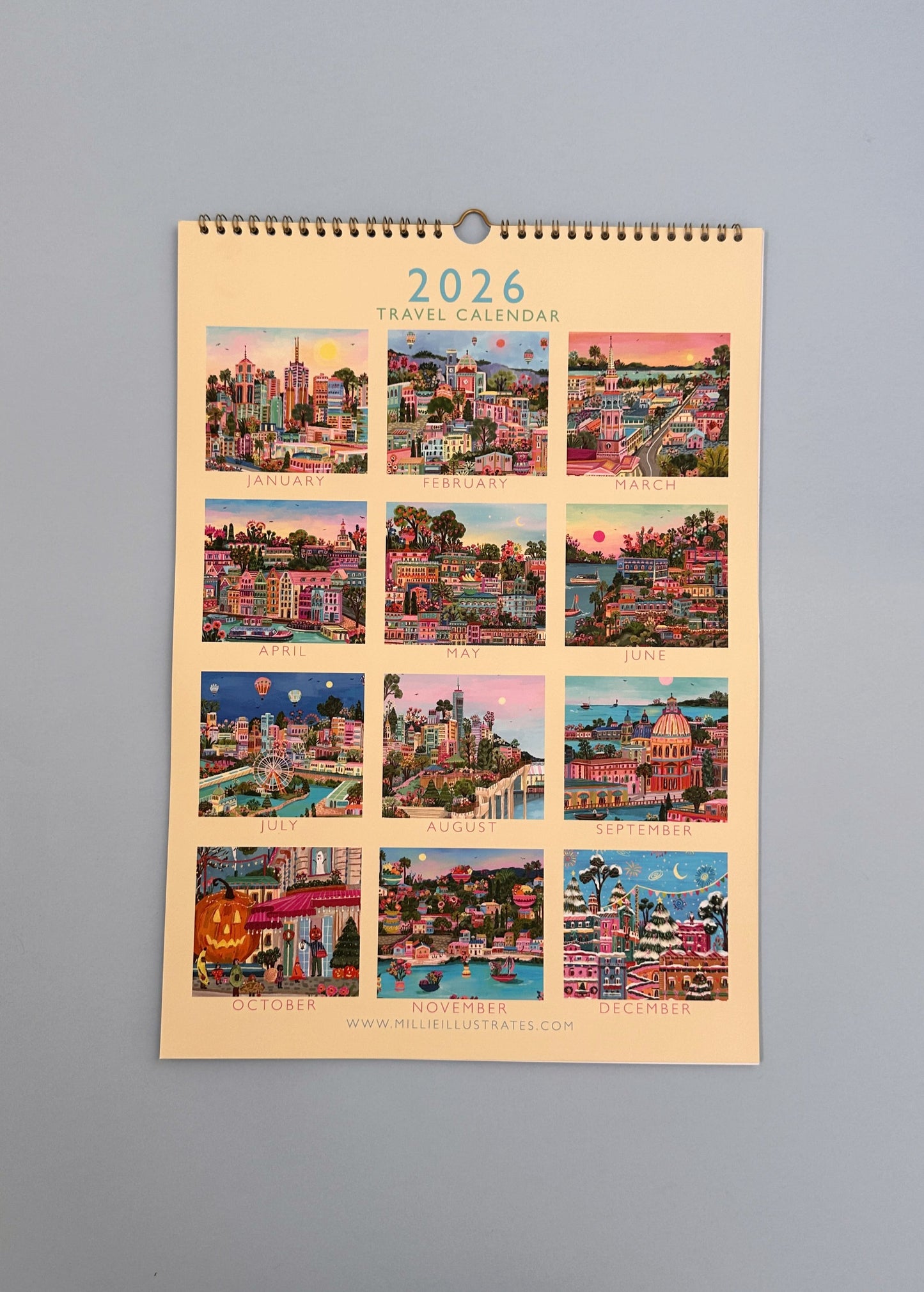 2026 Travel Calendar