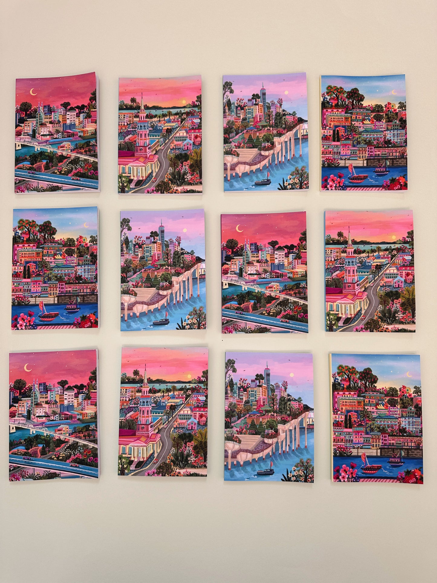 Set of 4 MINI Notebooks