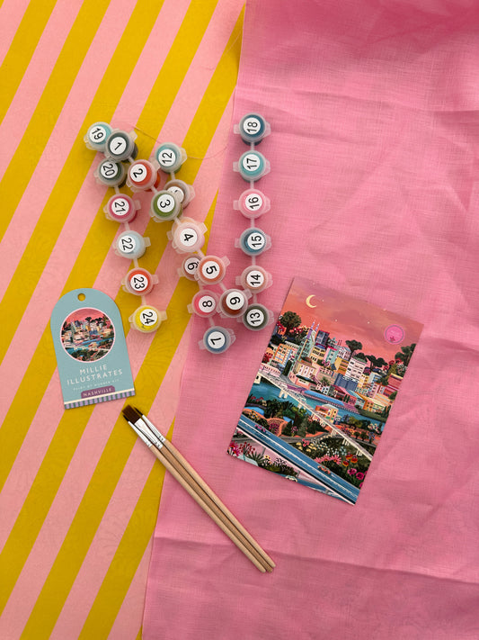 Nashville - Adult Paint By Numbers Kit