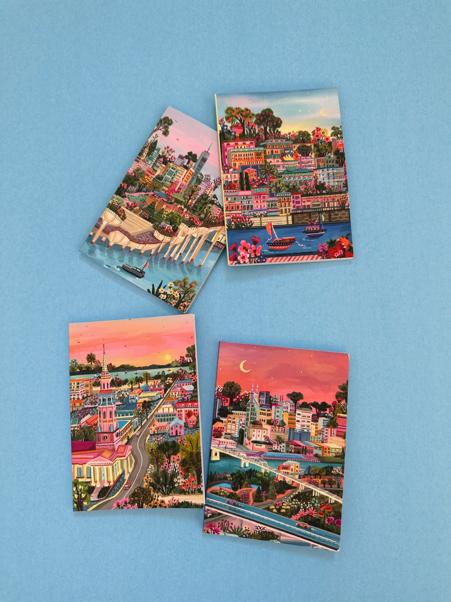 Set of 4 MINI Notebooks