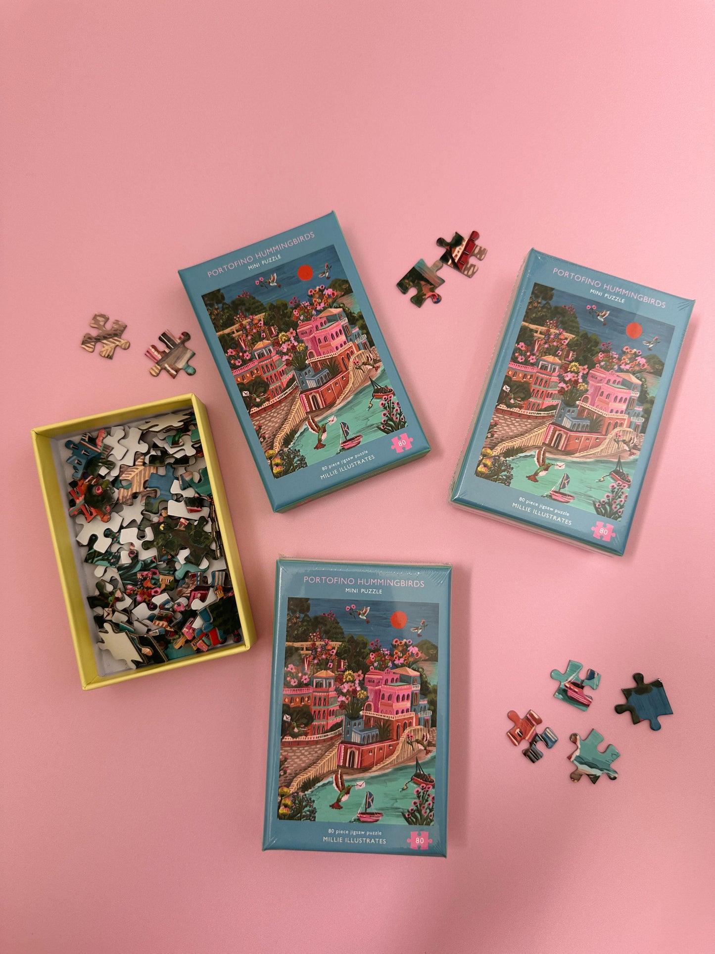 Portofino Hummingbirds Mini Puzzle