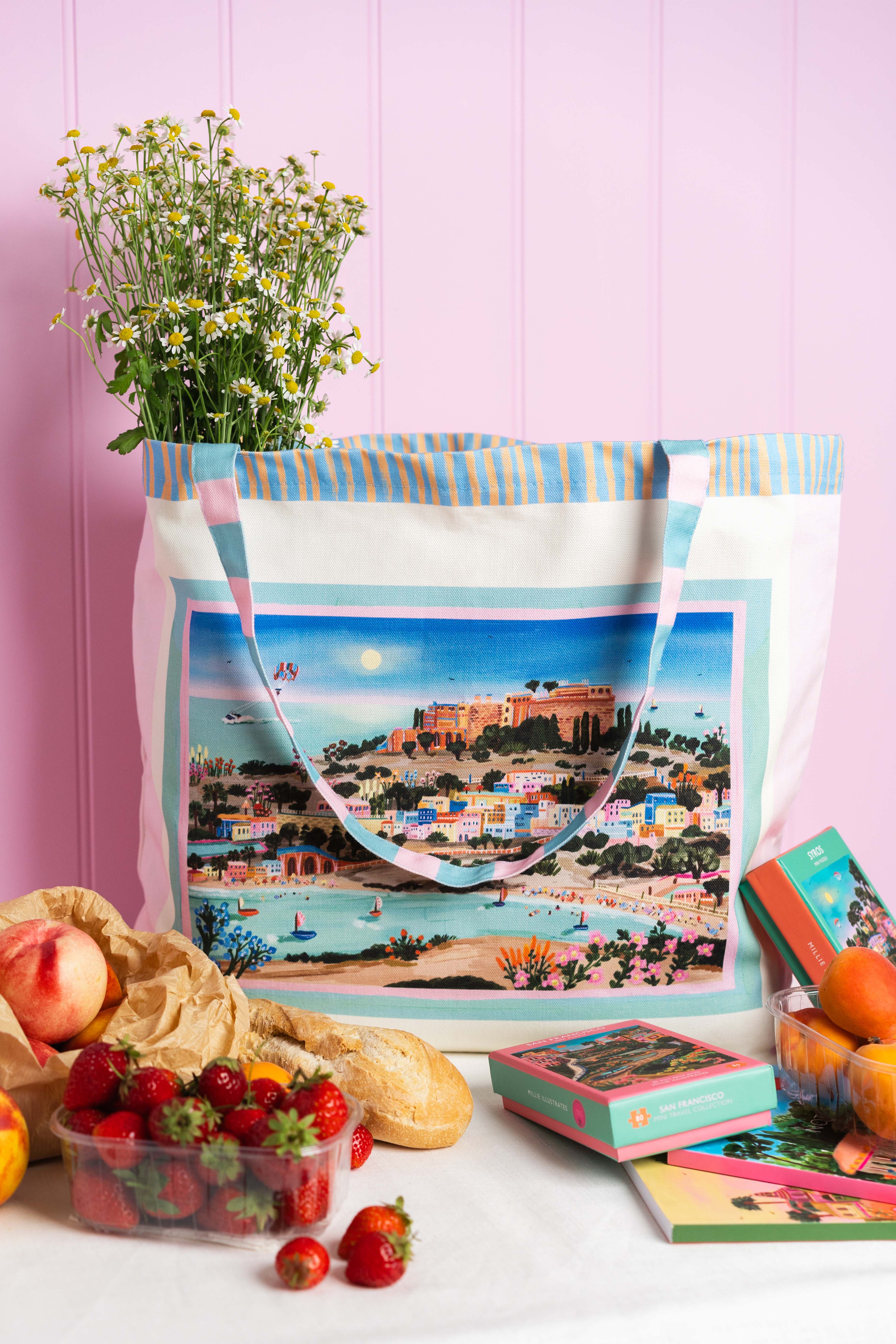 Rhodes Travel Tote – Millieillustrates