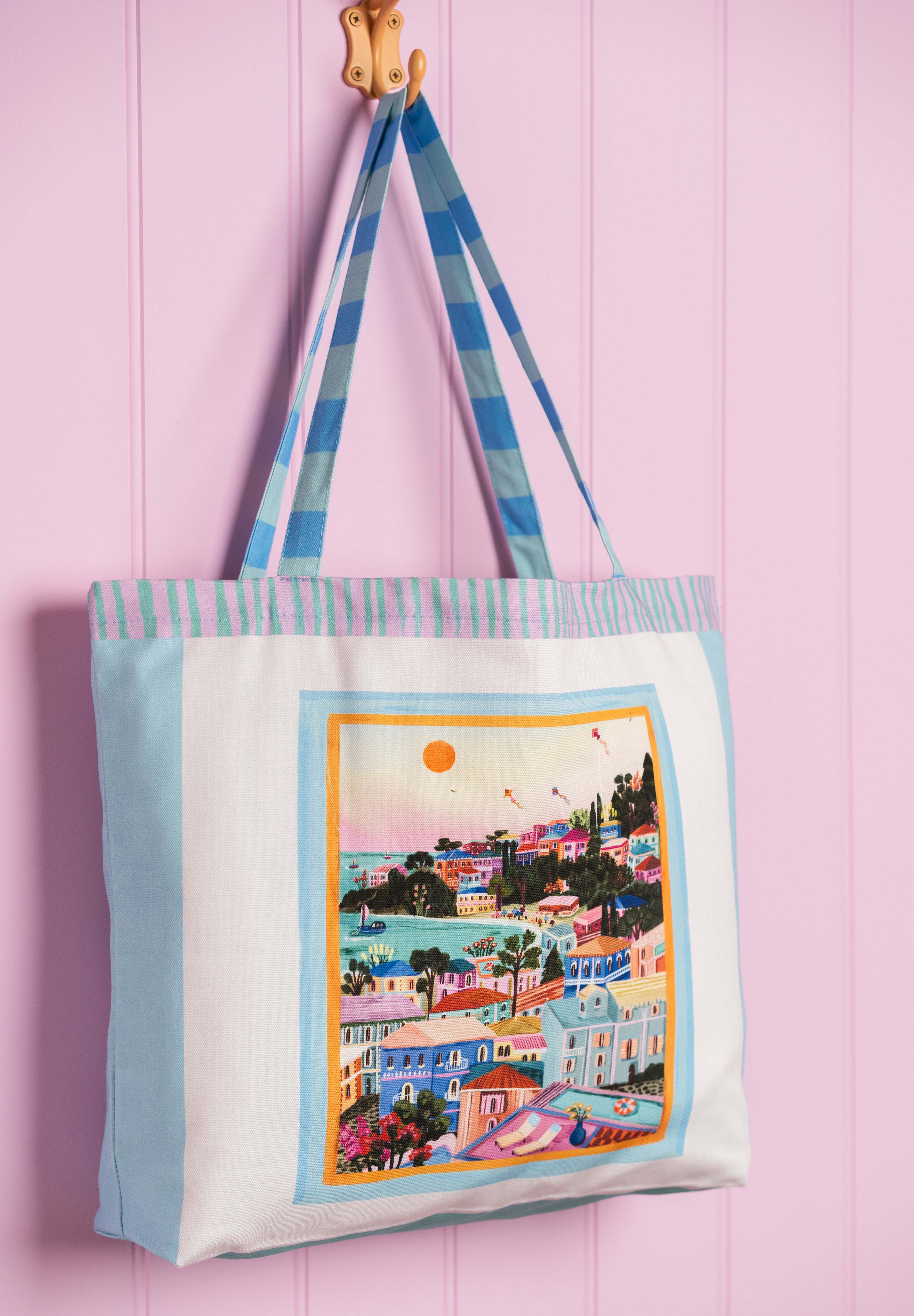 Skiathos Travel Tote