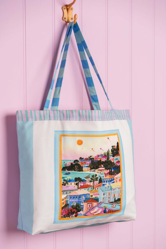 Skiathos Travel Tote