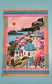 Santorini Sun Tea Towel