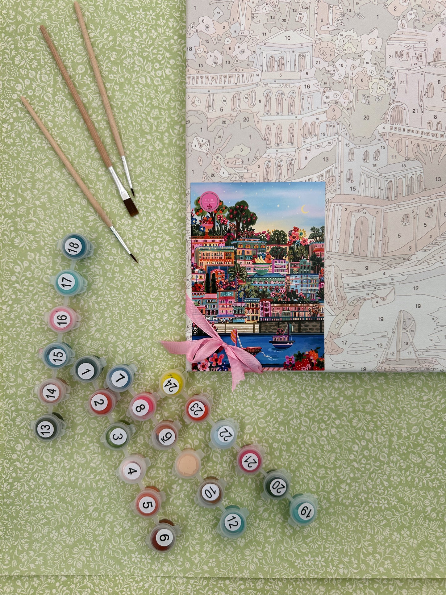 Port De Soller (Mallorca) - Adult Paint By Numbers Kit