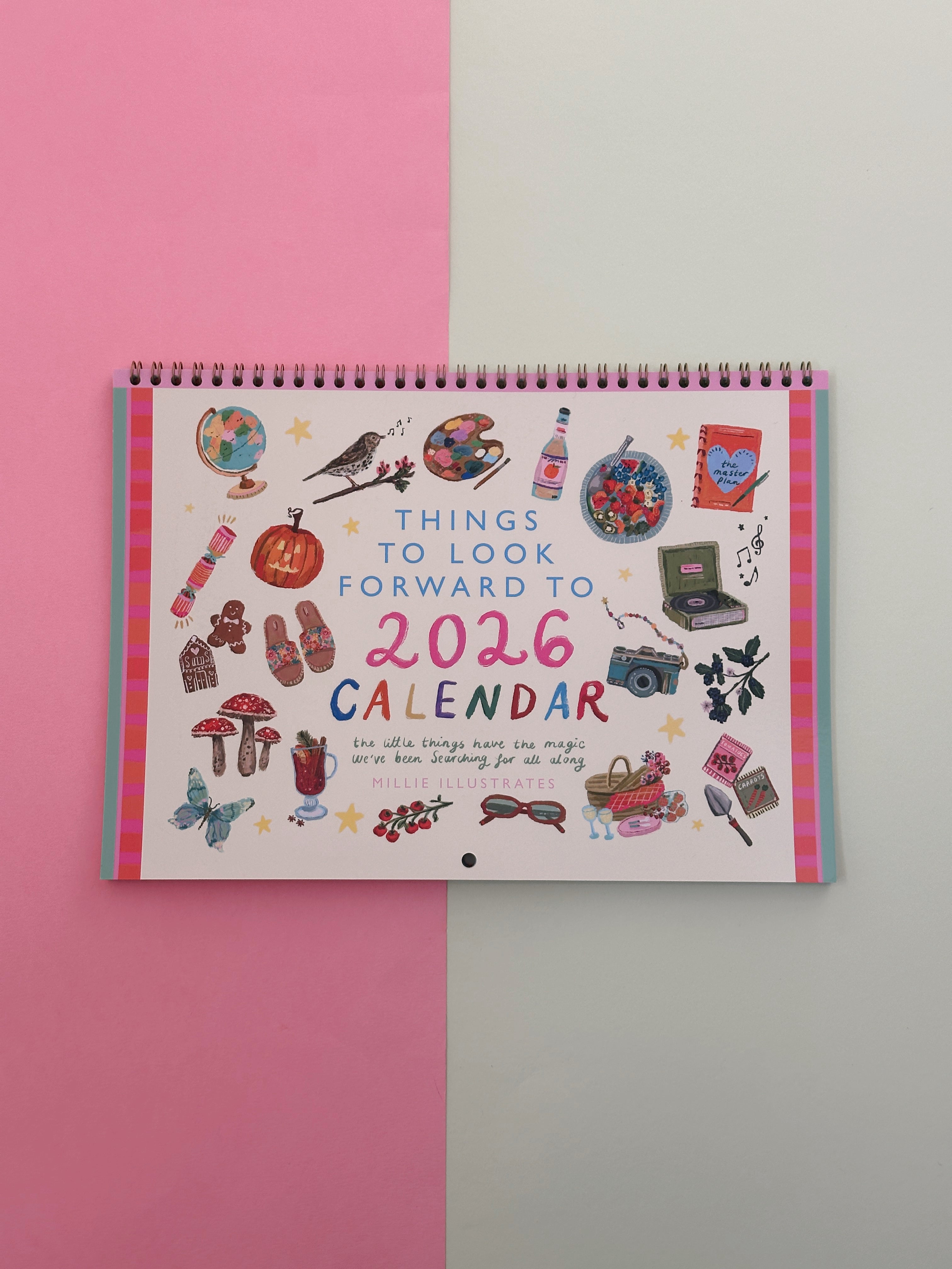 Forward Look Calendar Example 2026