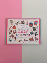 2026 "things to look forward to" A4 calendar
