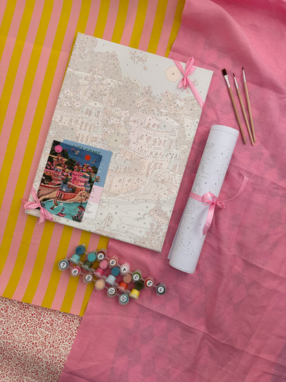 Port De Soller (Mallorca) - Adult Paint By Numbers Kit