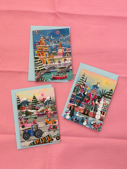 Christmas Card Pack - set of 6