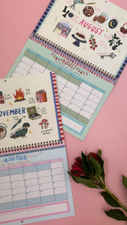 2026 "things to look forward to" A4 calendar