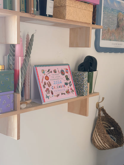 2026 "things to look forward to" Desk Calendar