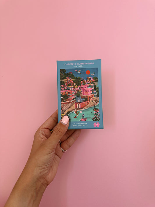Portofino Hummingbirds Mini Puzzle