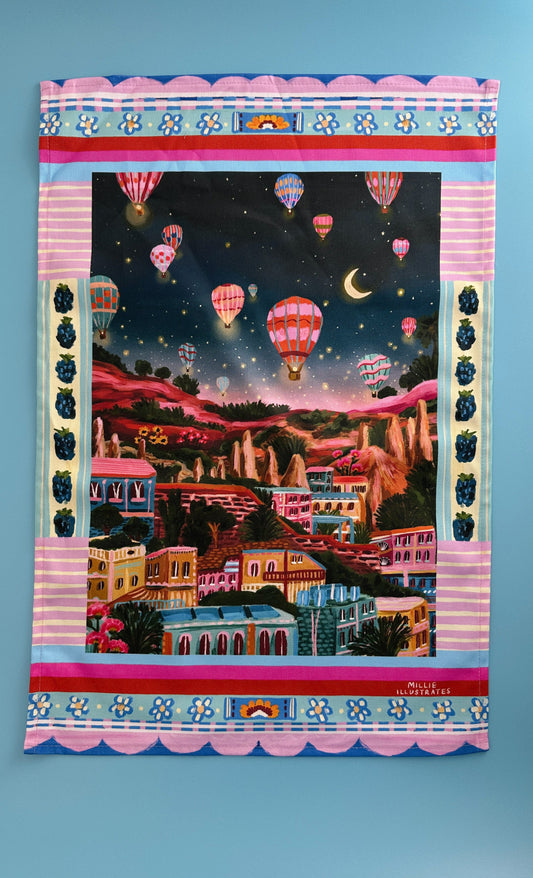Cappadocia Magic Tea Towel