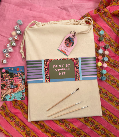 Port De Soller (Mallorca) - Adult Paint By Numbers Kit