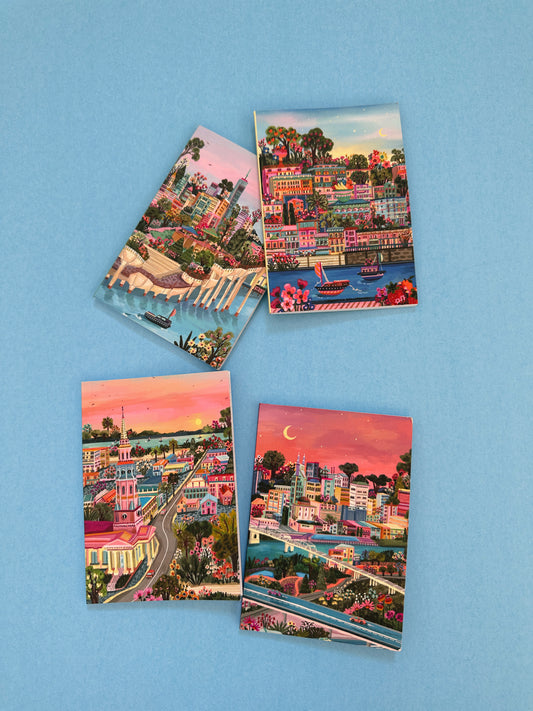 Set of 4 MINI Notebooks
