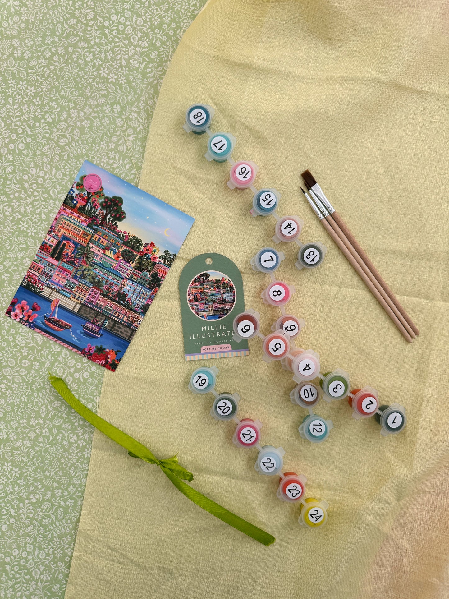 Port De Soller (Mallorca) - Adult Paint By Numbers Kit