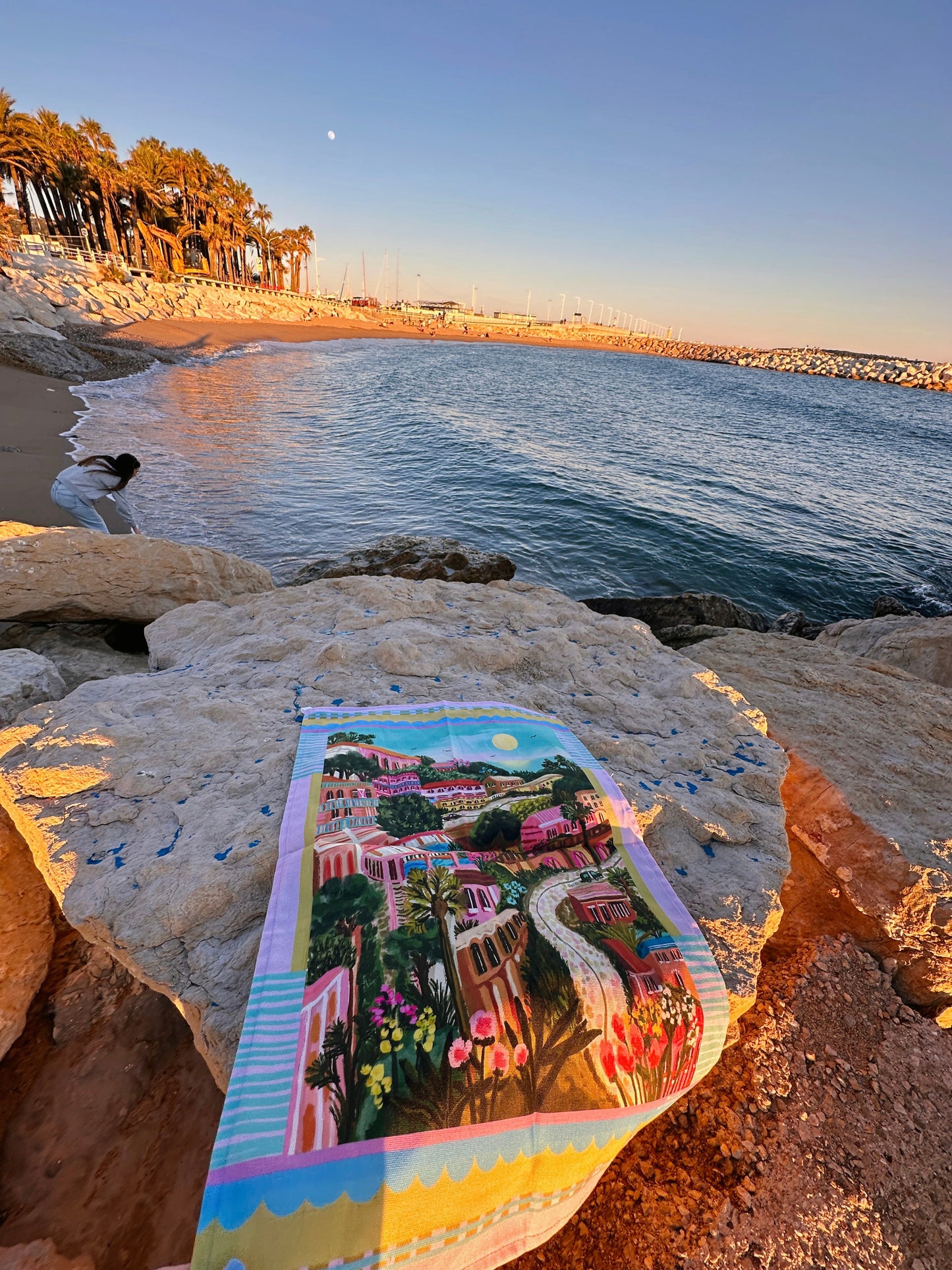 Palma Tea Towel (old design)