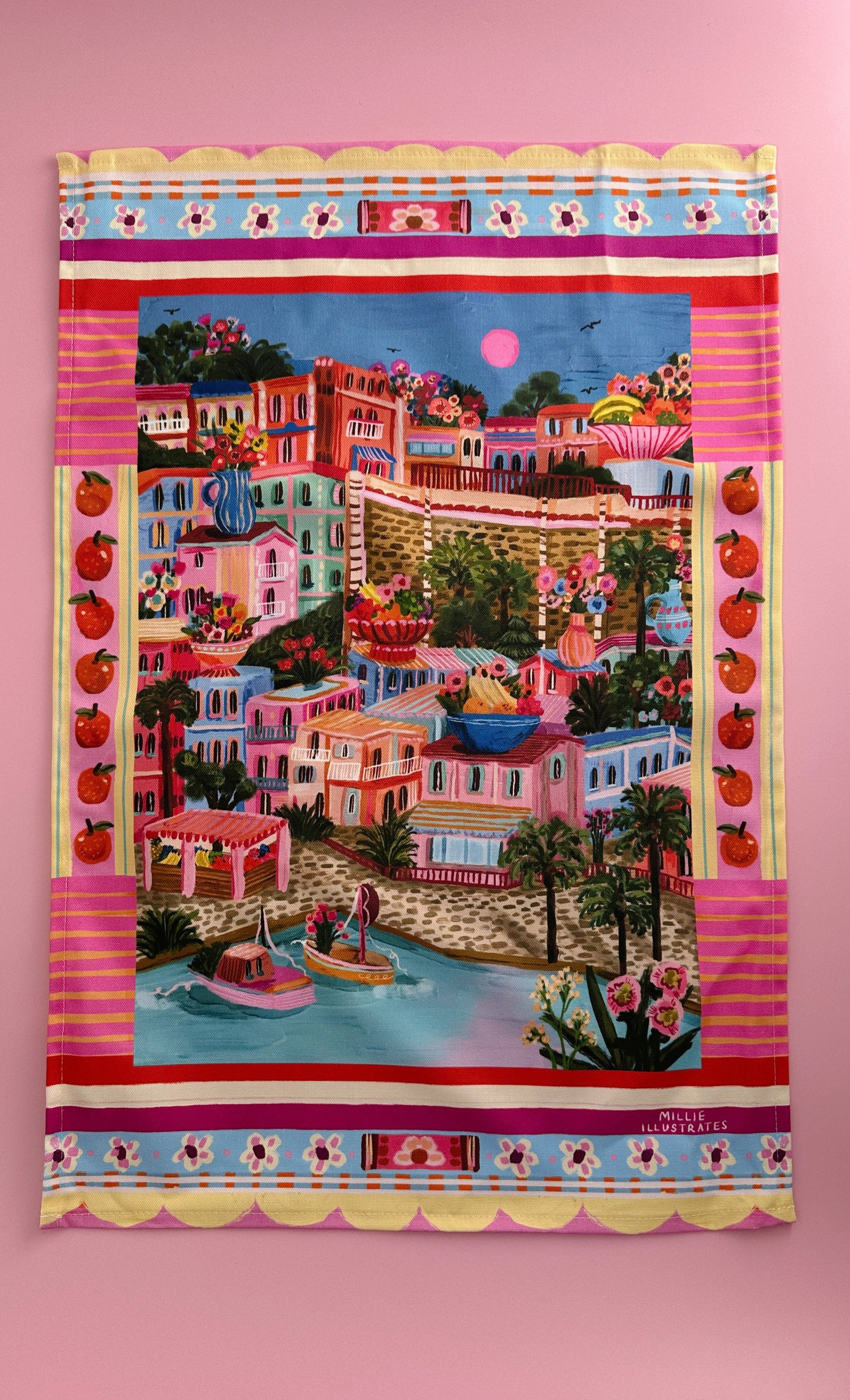 Marseille Tea Towel