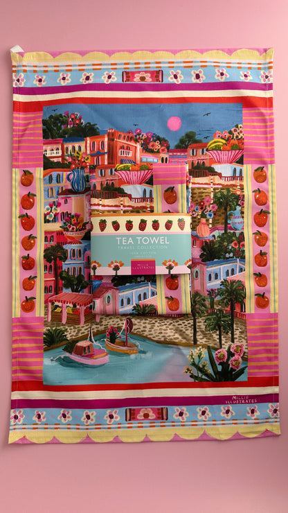 Marseille Tea Towel