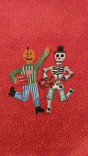 Silly Paper Puppet - Rockstar Skeleton