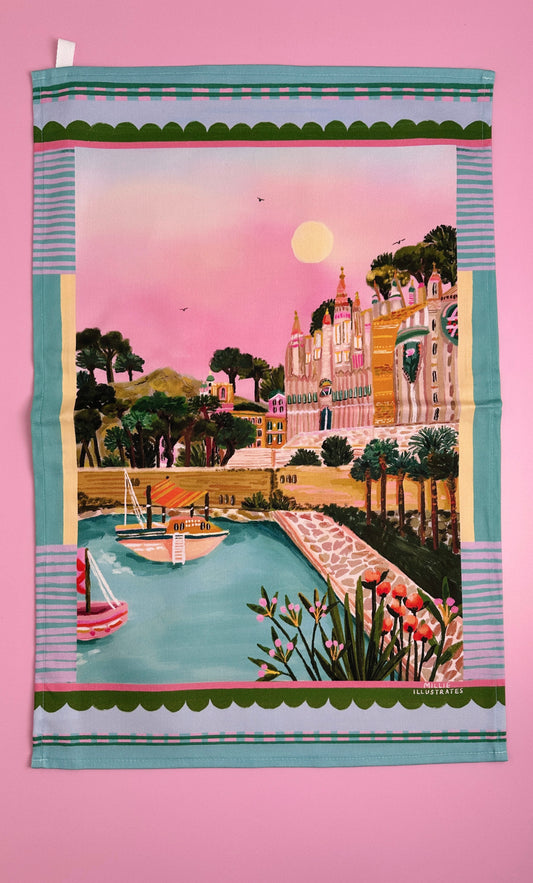 Palma Tea Towel (old design)