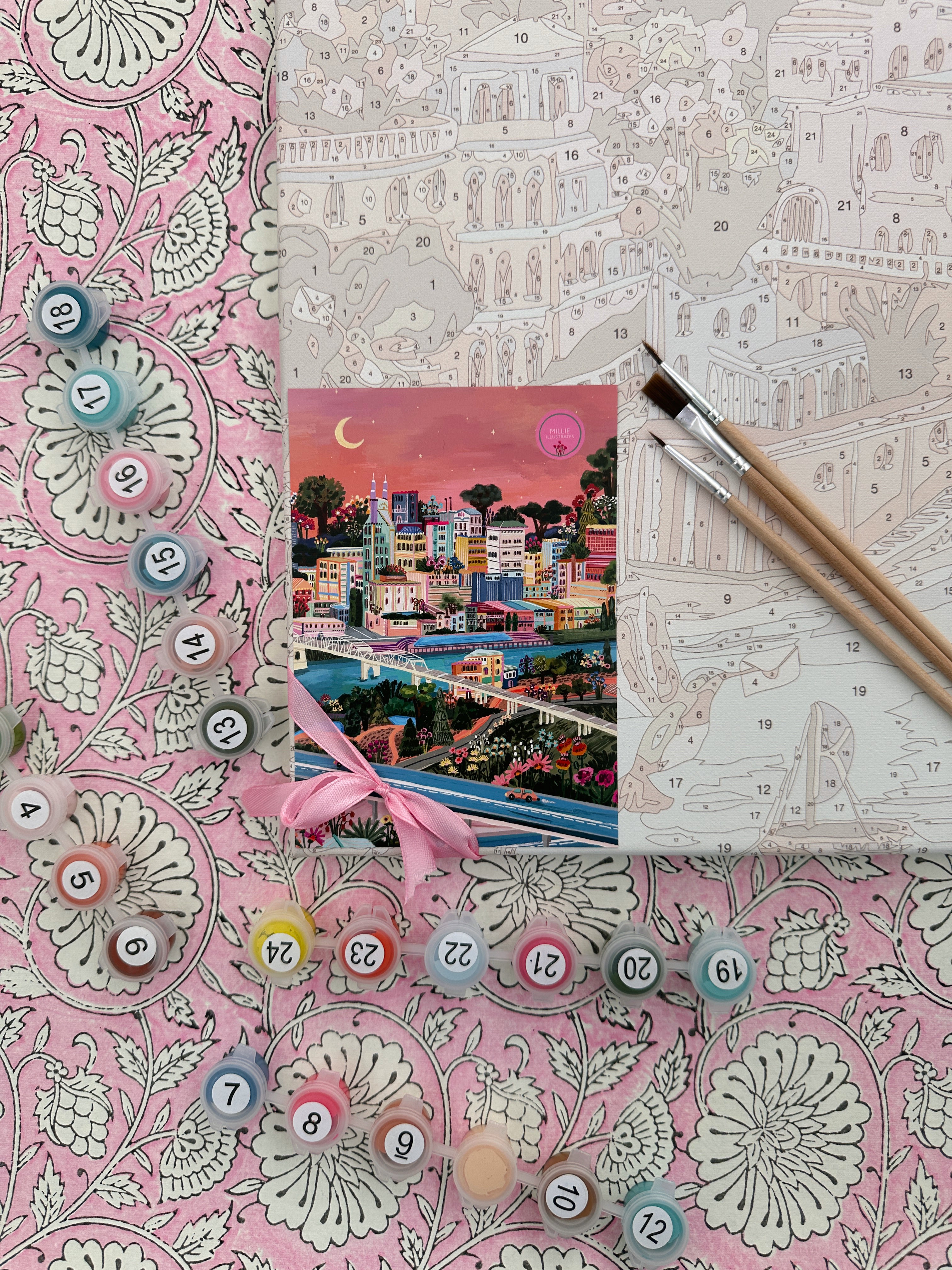 Nashville - Adult Paint By Numbers Kit