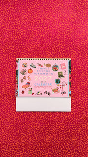 2027 "things to look forward to" Desk Calendar