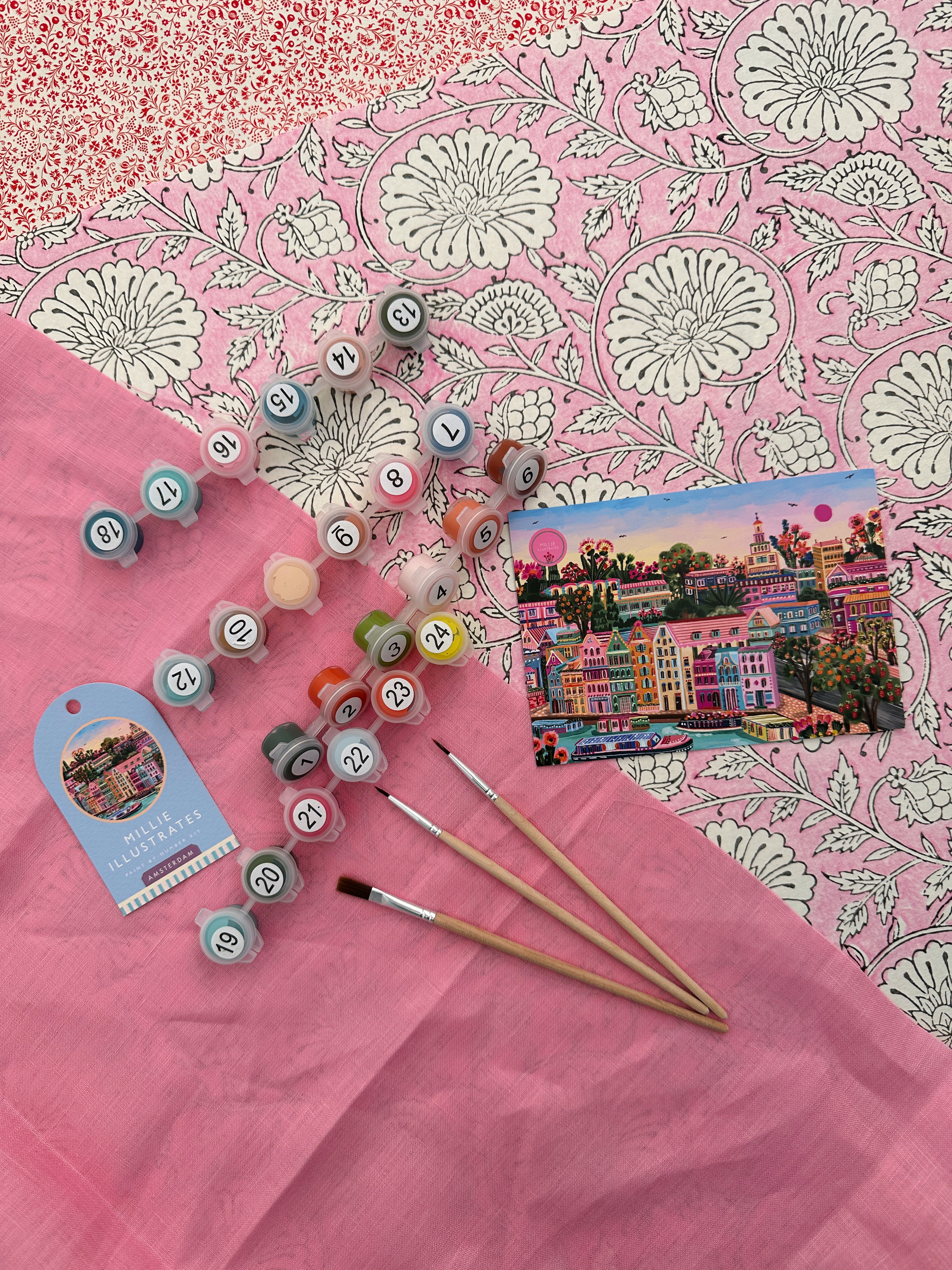 Amsterdam - Adult Paint By Numbers Kit