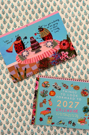 2027 "things to look forward to" A4 calendar