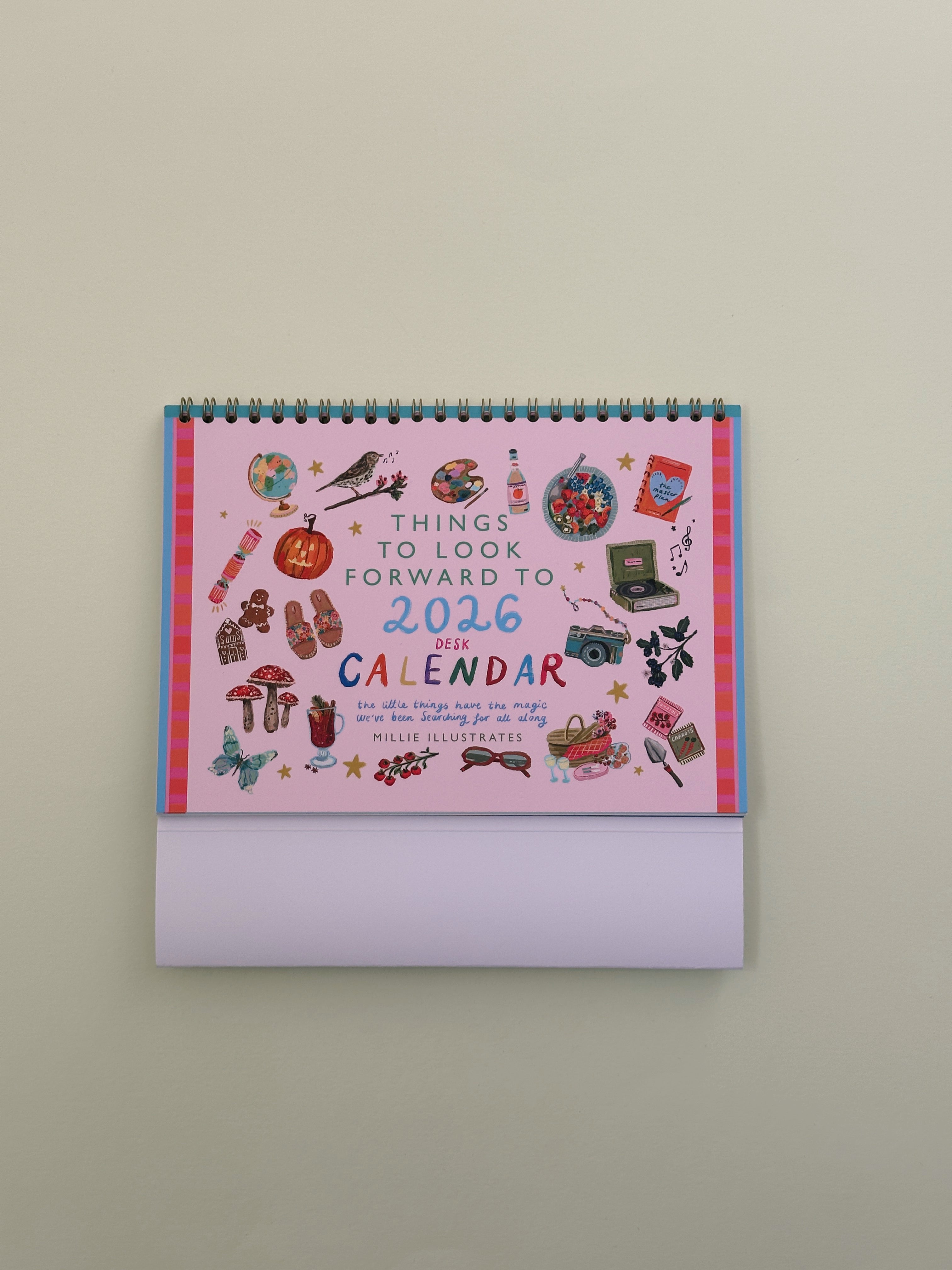 2026 "things to look forward to" Desk Calendar