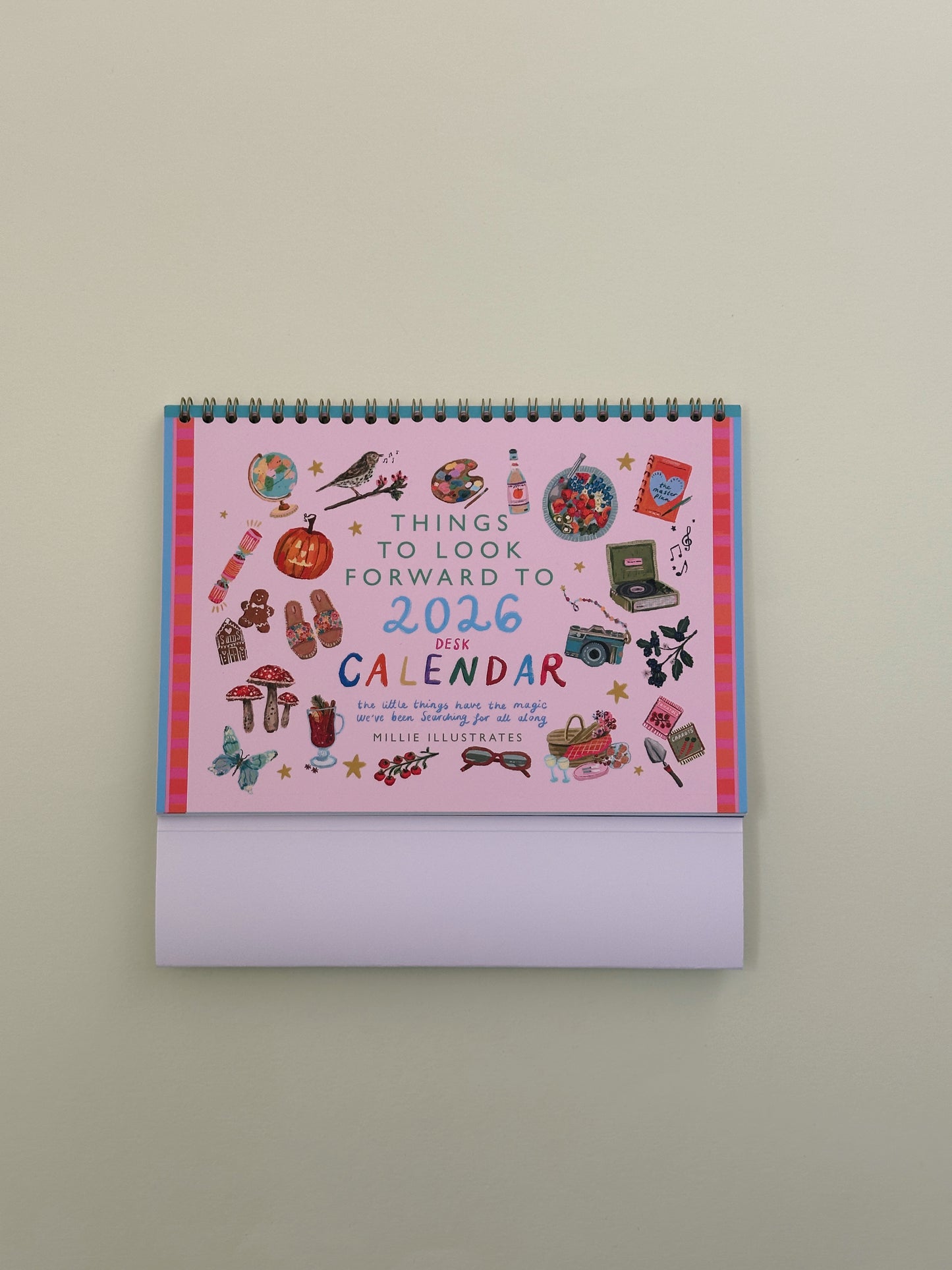 2026 "things to look forward to" Desk Calendar
