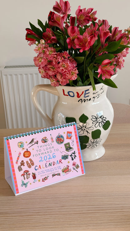 2026 "things to look forward to" Desk Calendar