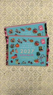2027 "things to look forward to" A4 calendar