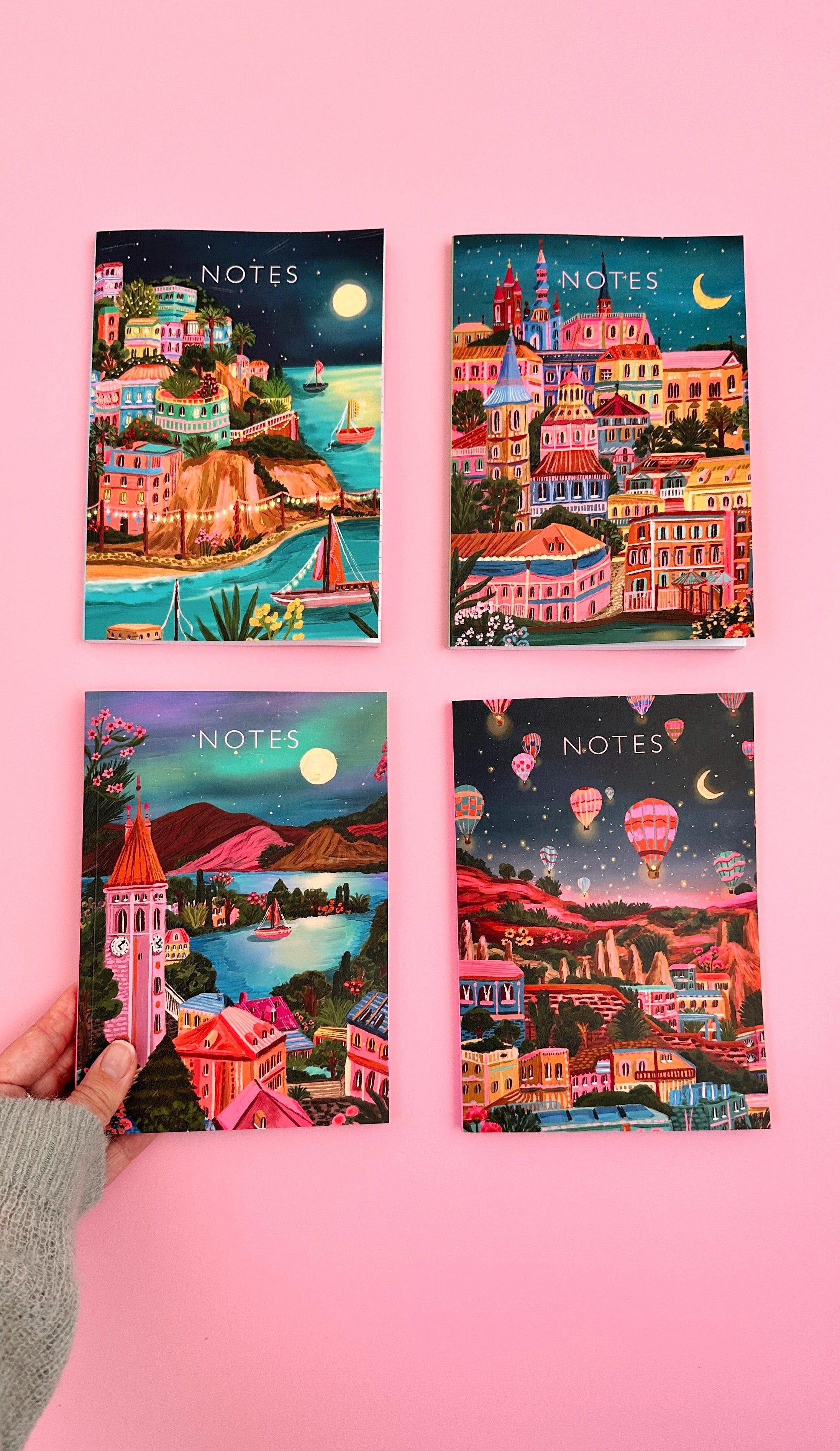 Switzerland Under Stars Notebook