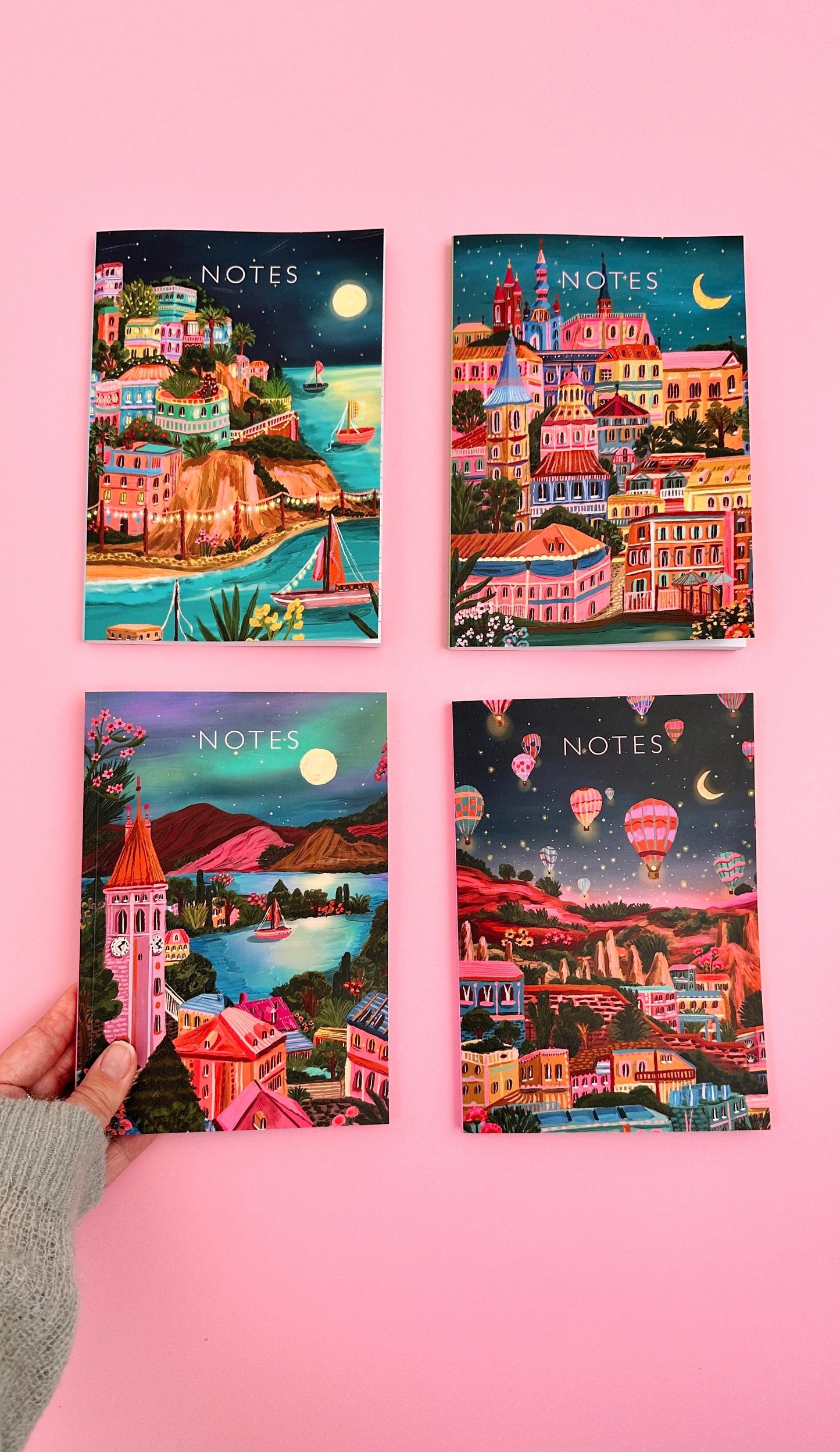 Switzerland Under Stars Notebook