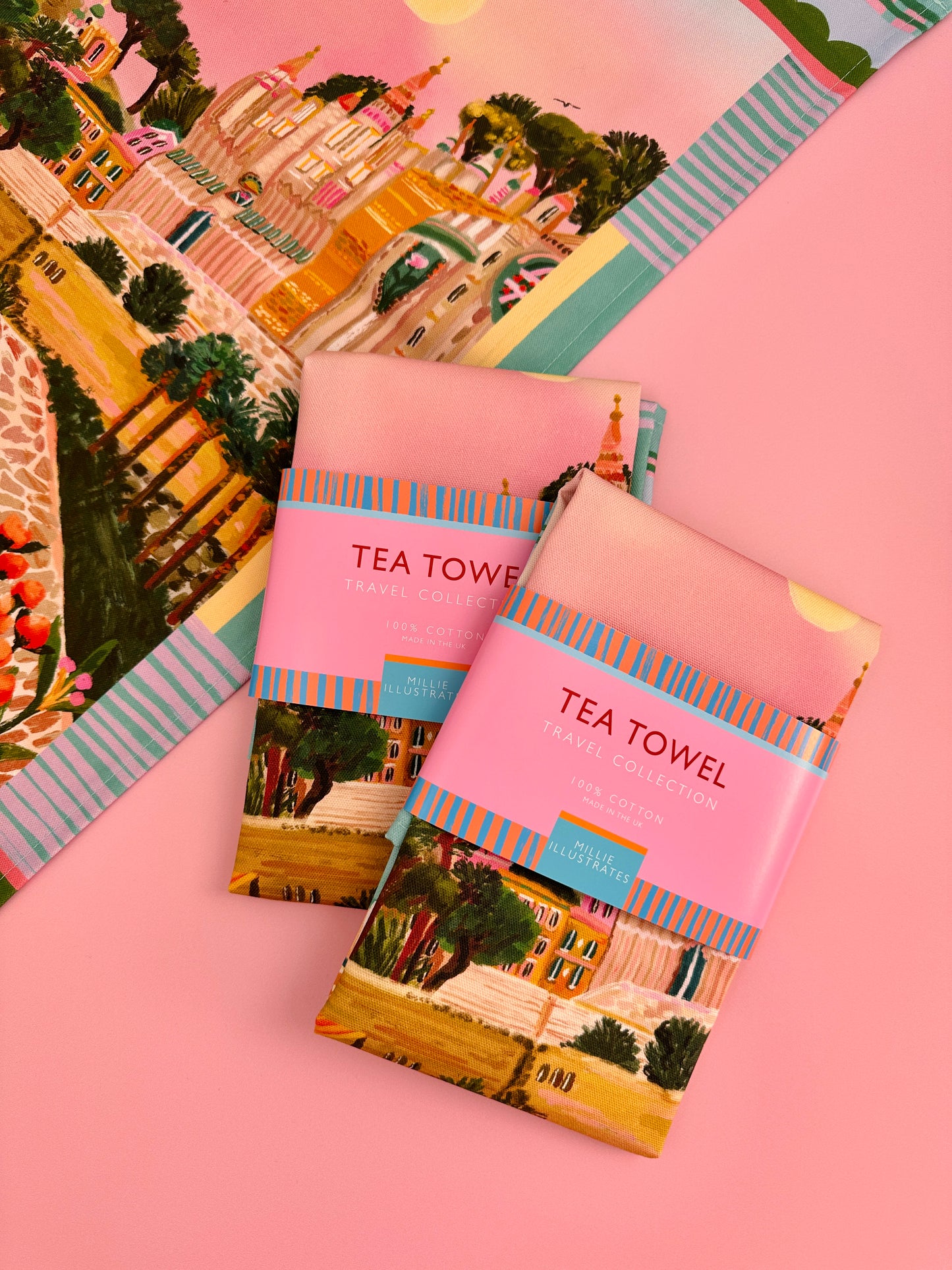Palma Tea Towel (old design)