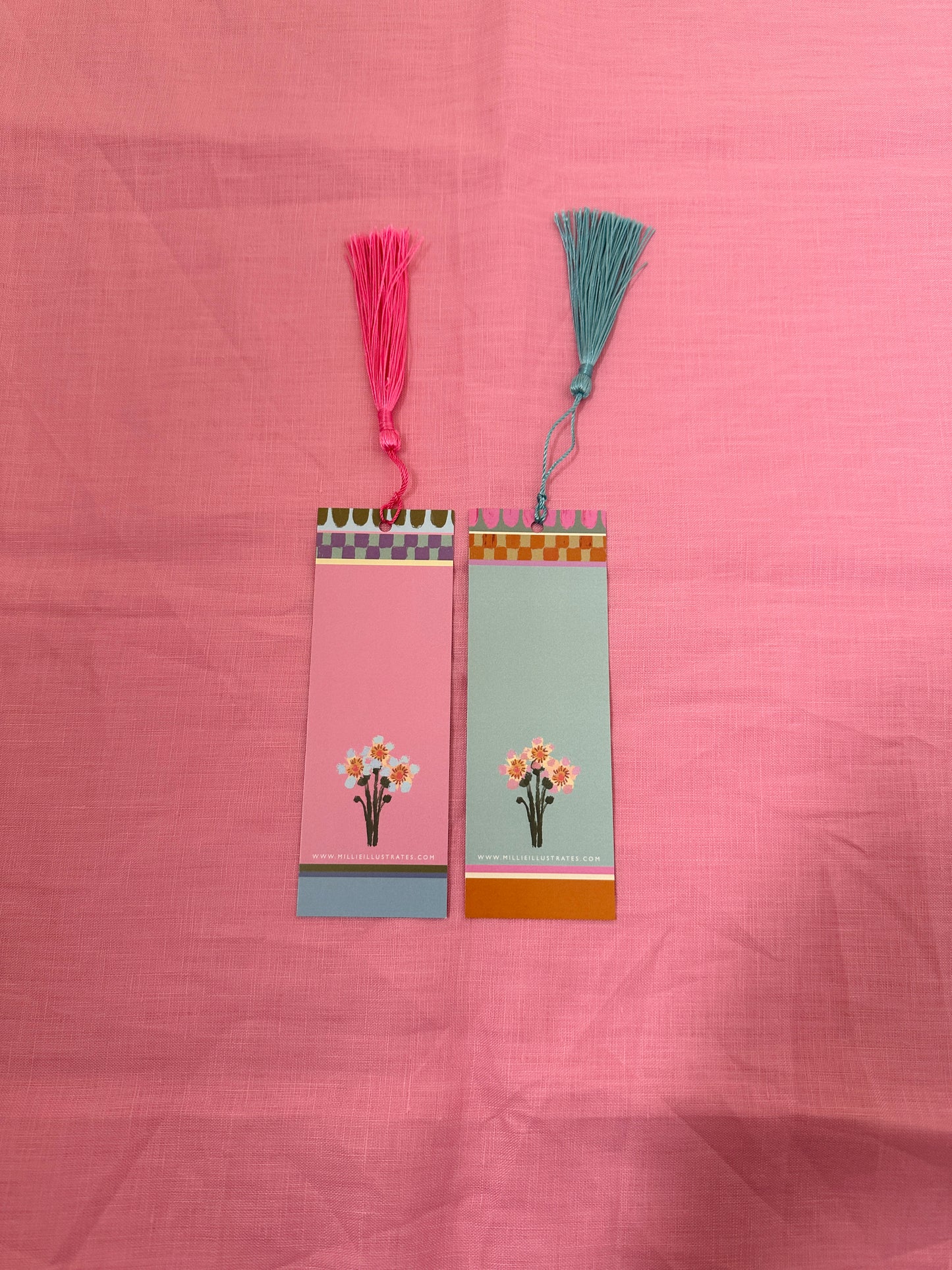 Travel Gold Foil Premium Bookmark (Set of 2)