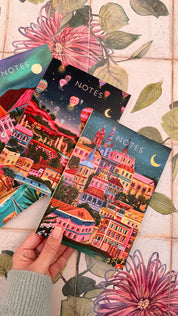 Switzerland Under Stars Notebook