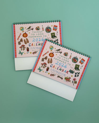 2026 "things to look forward to" Desk Calendar