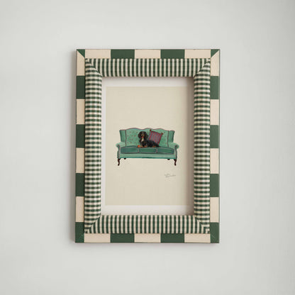 Black and Tan Long Haired Dachshund