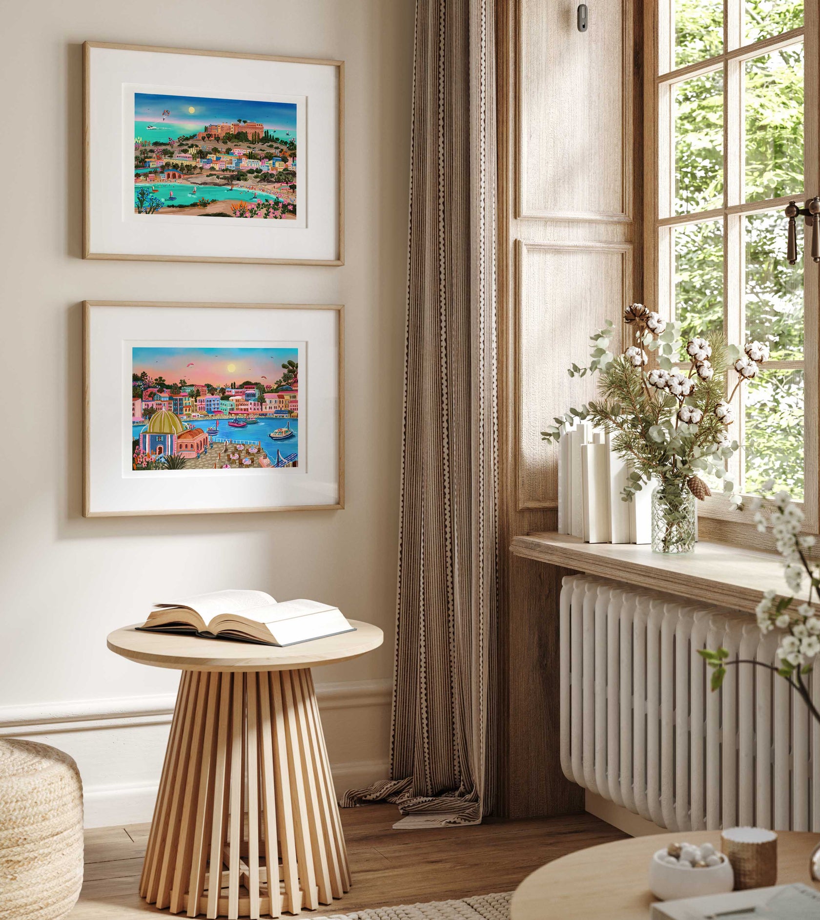 Rhodes, Lindos – Millieillustrates