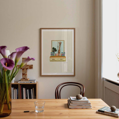 Giraffe at the Window