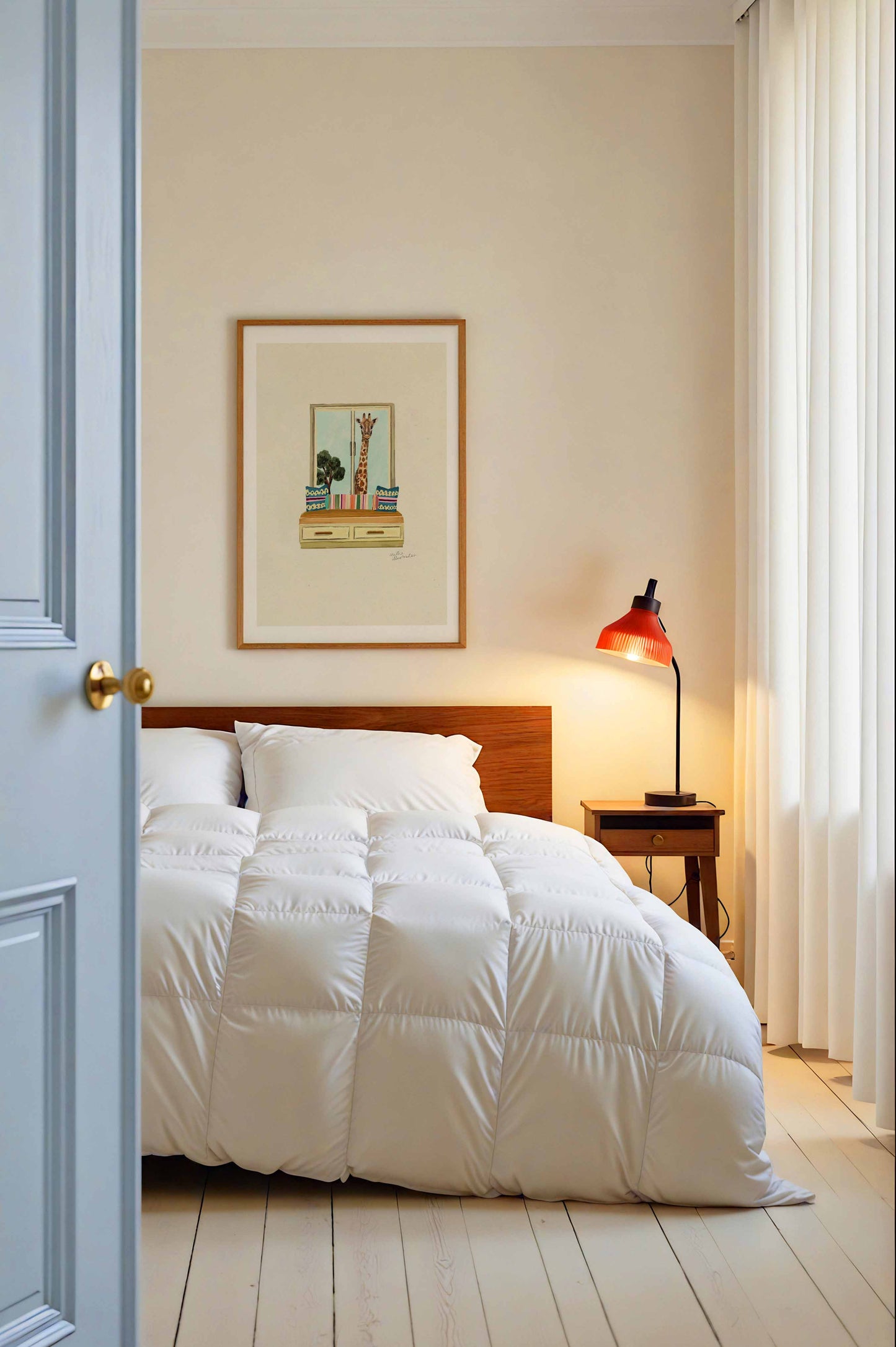 Giraffe at the Window