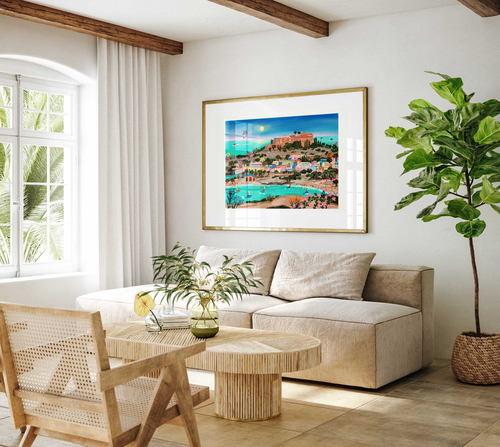 Rhodes, Lindos – Millieillustrates