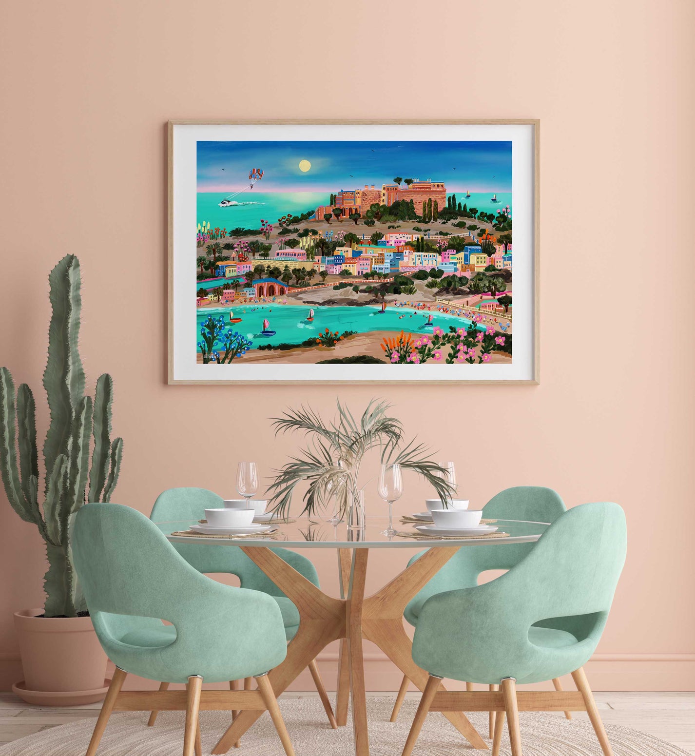 Rhodes, Lindos – Millieillustrates