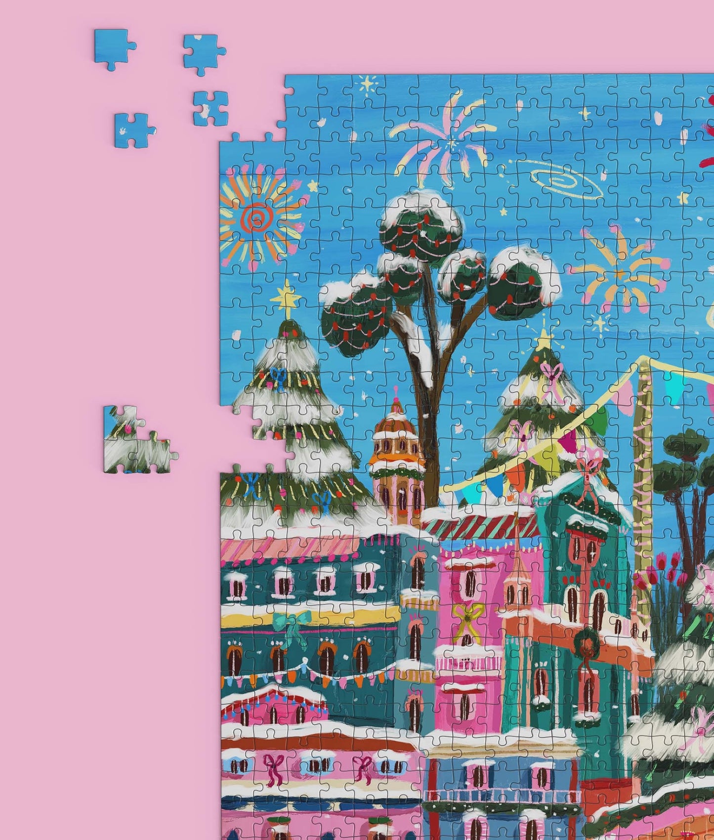 Christmas Riviera - 1000 Piece Christmas Puzzle