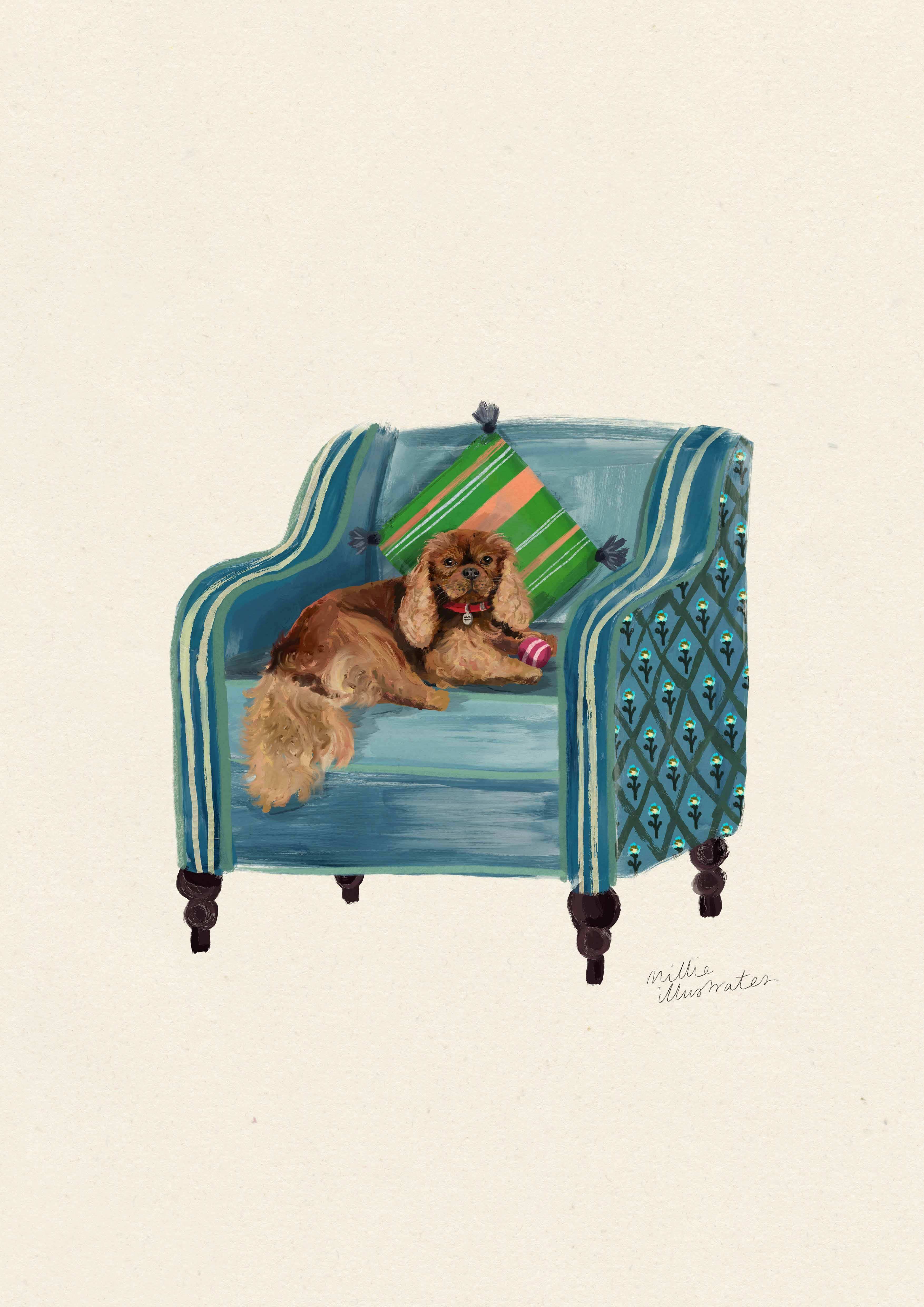 Ruby Cavalier King Charles Spaniel