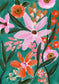 Green Floral